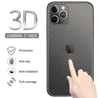 5 шт., защитная пленка из углеродного волокна для IPhone 12 11 Pro XS Max X XR 6 6s 7 8 Plus