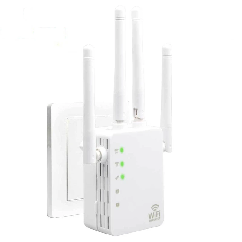 867 Мбит/с двухдиапазонный беспроводной 300G/2 4G Wifi ретранслятор 4 антенны Усилитель