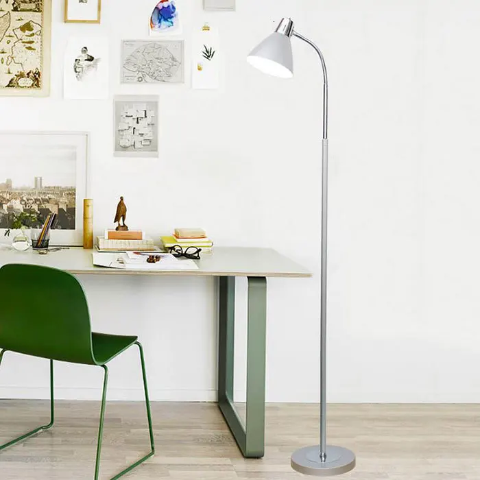 Современные американские прикроватные напольные лампы для гостиной|Напольные