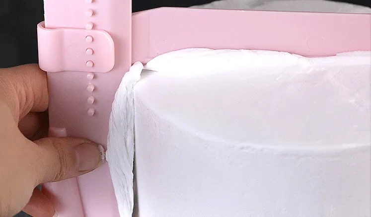 Торт скребок торт Стяжка с регулировкой по высоте кромка гладкой DIY аксессуары