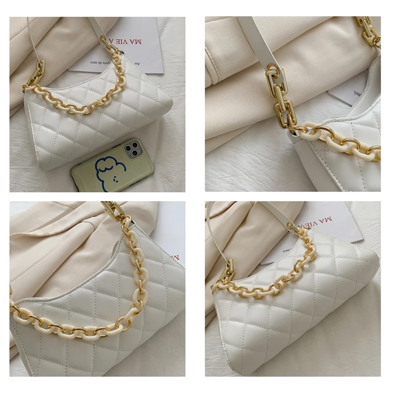 

2021 Popular New Shoulder Bag Fashion Luxury Handbags for Women Designer Underarm Bags PU Leather Travel Lady Hand Bags Sac