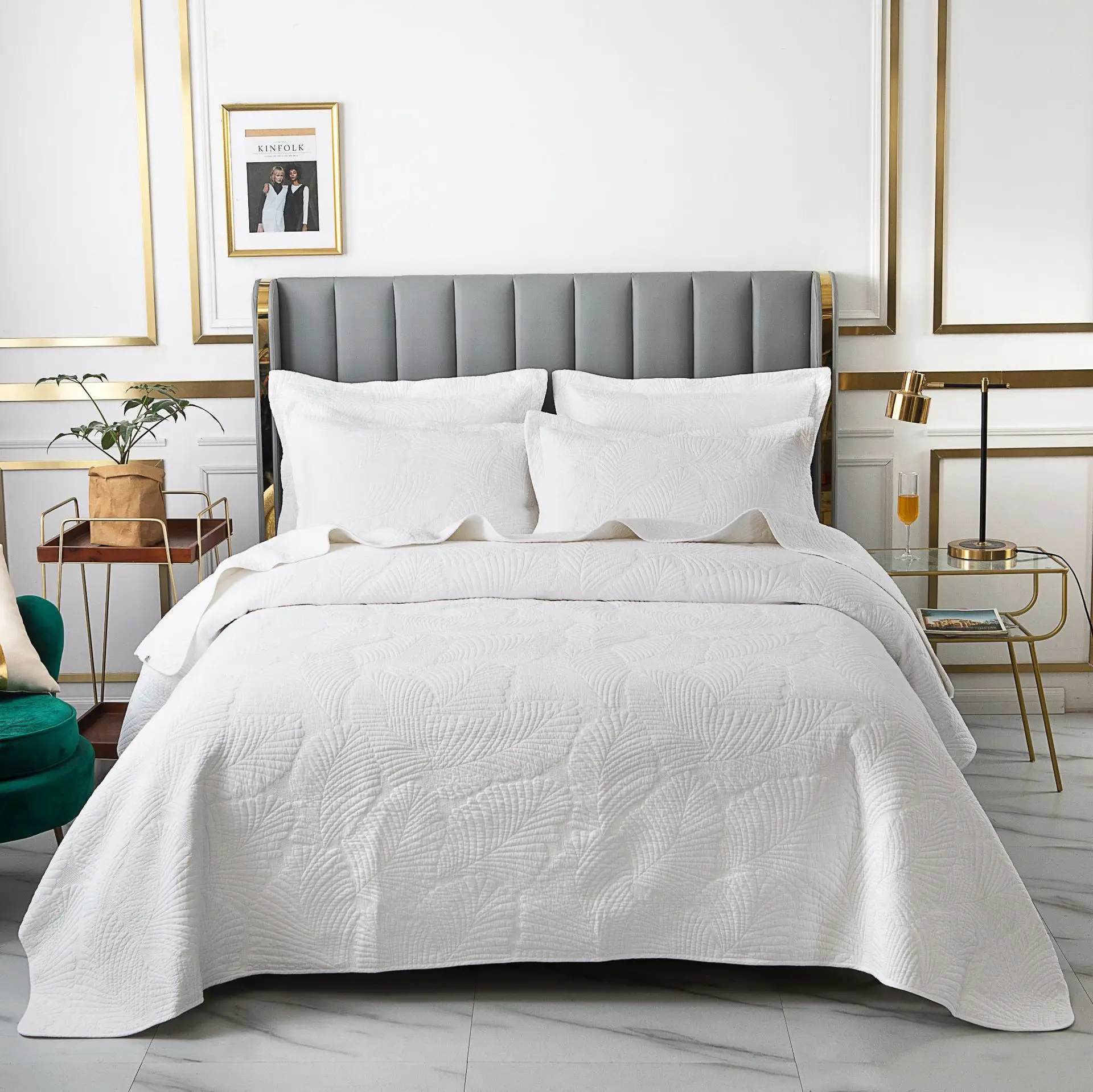 Dongming домашний текстиль для студентов из трех предметов хлопковый простой