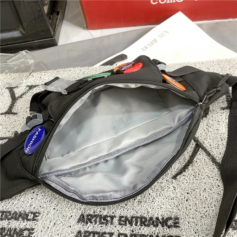 

2021 New Women Fashion Waist Bag Female Cartoon Messenger Shoulder Bag Unisex Travel Sports Mobile Phone Bag