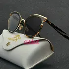 Очки женские фотохромные при близорукости, круглые белые антибликовые очки-хамелеоны, меняющие цвет линзы по рецепту NX