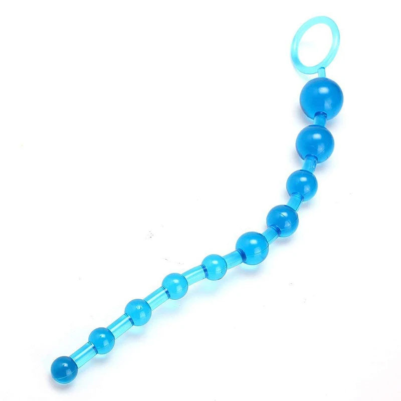Dildo Soft PVC Anal Plug Beads Long Orgasm Vagina Clit Pull Ring Ball Butt Toys Adults Women Stimulator Sex Accessorie |