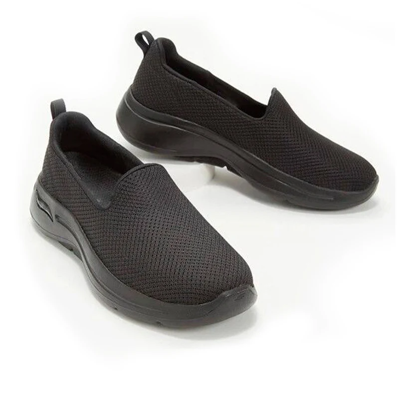 

Women Casual Vulcanized Mesh Breathable Shoes Platform Ladies Slip On Round Toe Concise Female Autumn Fashion 2021 New Plus Size