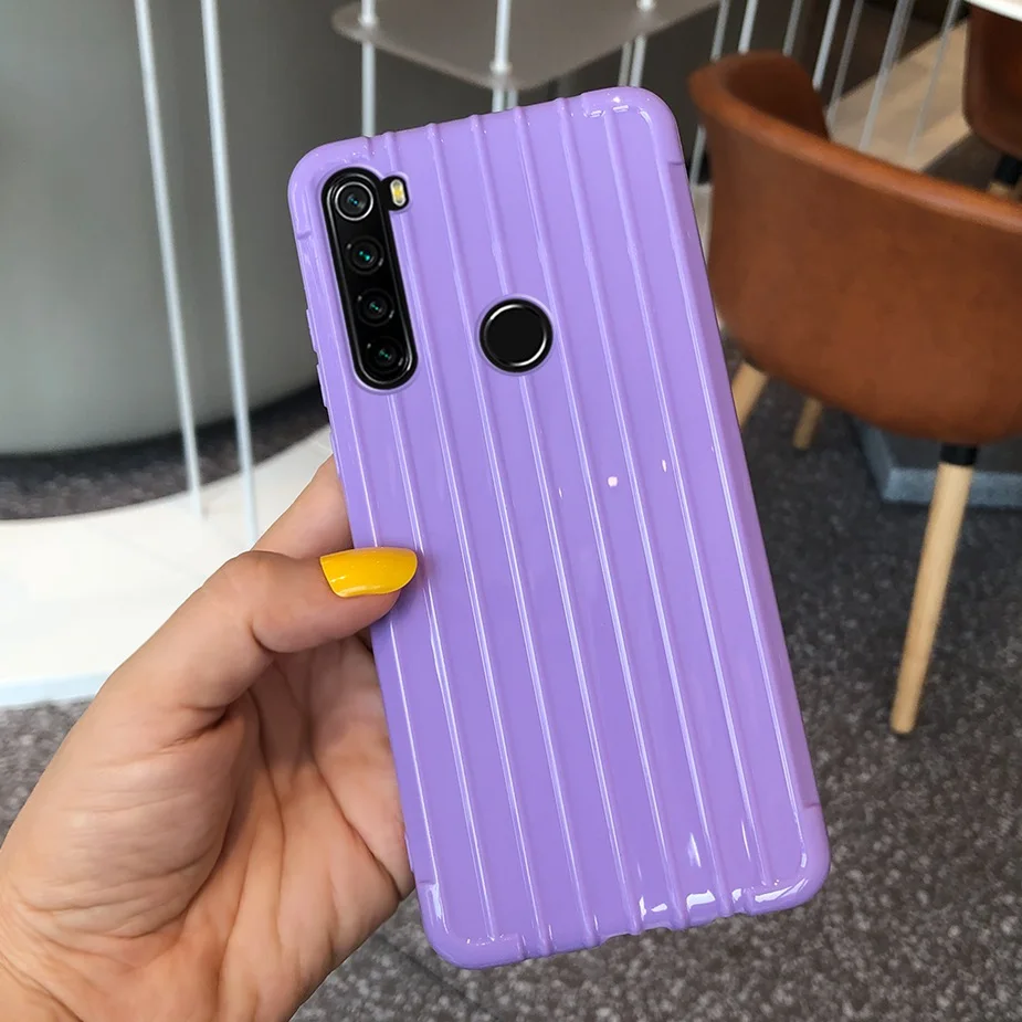 Стильный чемодан для телефона Huawei Honor 7A 7C 7X 8A 8C 8 8X 9 9X Pro мягкий чехол из ТПУ 10i 20 10 Lite