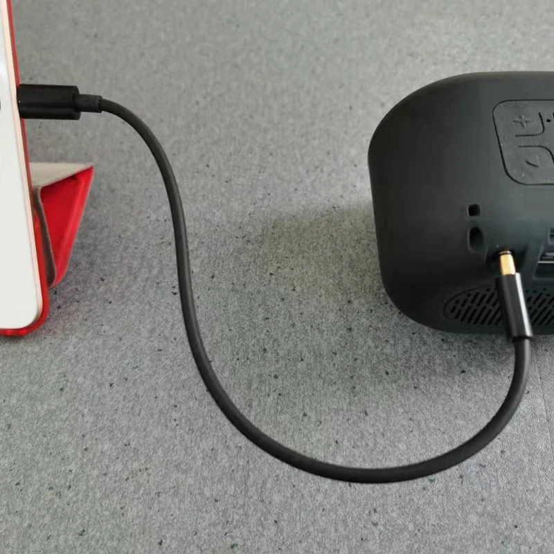 Автомобильный аудиокабель с 8 контактами на 3 5 мм AUX для XS MAX XR X 7 PLUS ios 13 20 см |