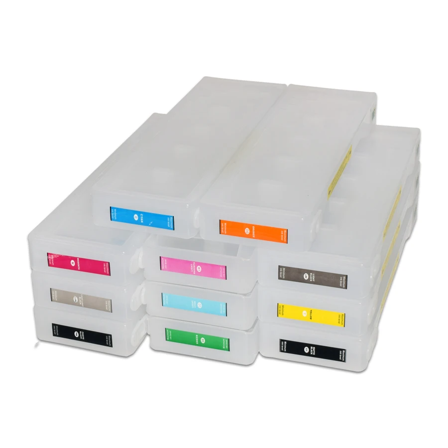 Сменный картридж для принтера Epson Stylus Pro 700 7900 11 цветов 9900 мл T636A T636B | Компьютеры и