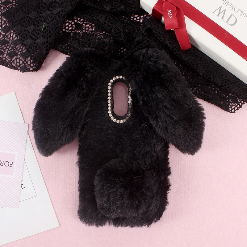 Winer стильные пушистые горячие руки Кролик Прекрасный стиль защитная кожа чехол