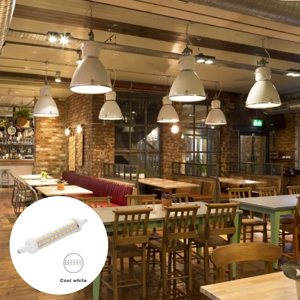 80 шт. светодиодный лампочка с регулируемой яркостью R7S светильник 2835 SMD 9 для