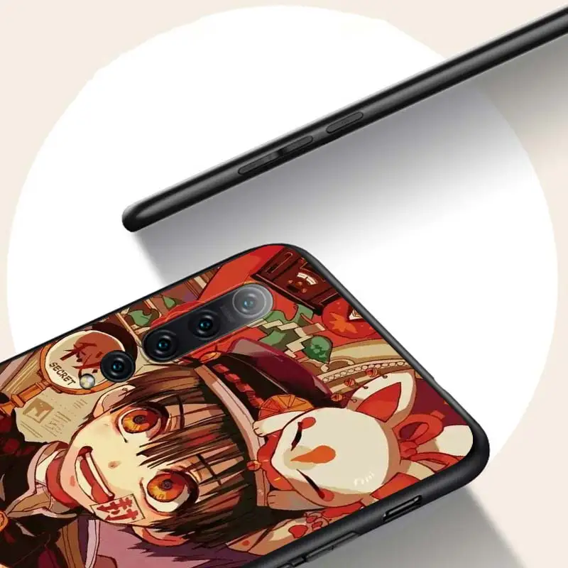 

Toilet-bound Hanako-kun For Xiaomi Mi Note 10 Ultra 5G 9 SE 8 A3 A2 A1 6X Poco M2 Pro Play F1 Lite 5G Bright Black Phone Case