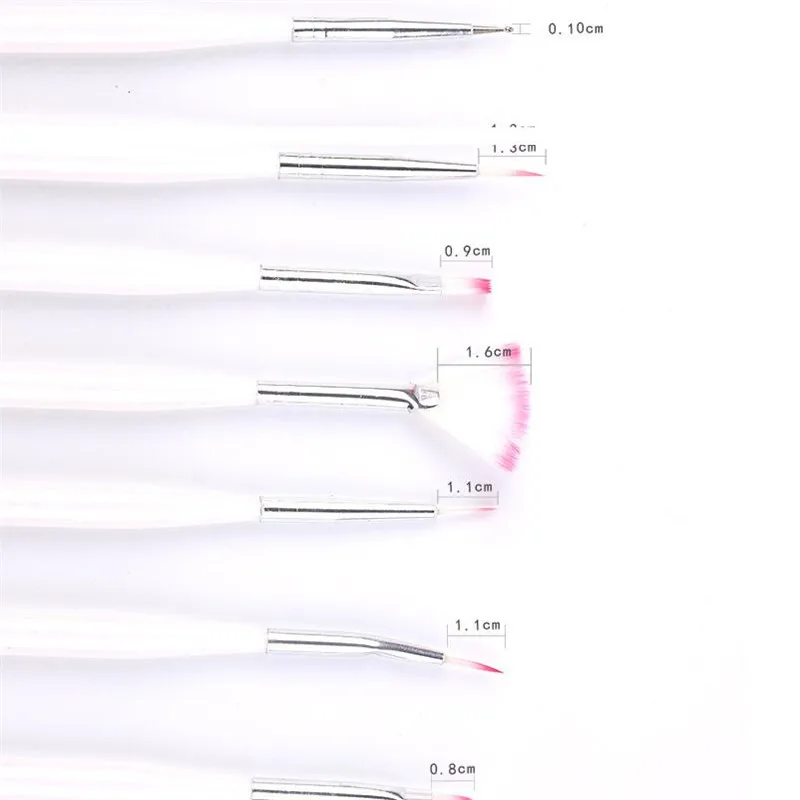 7 шт. кисточки для маникюра Гель-лак ногтей | Красота и здоровье