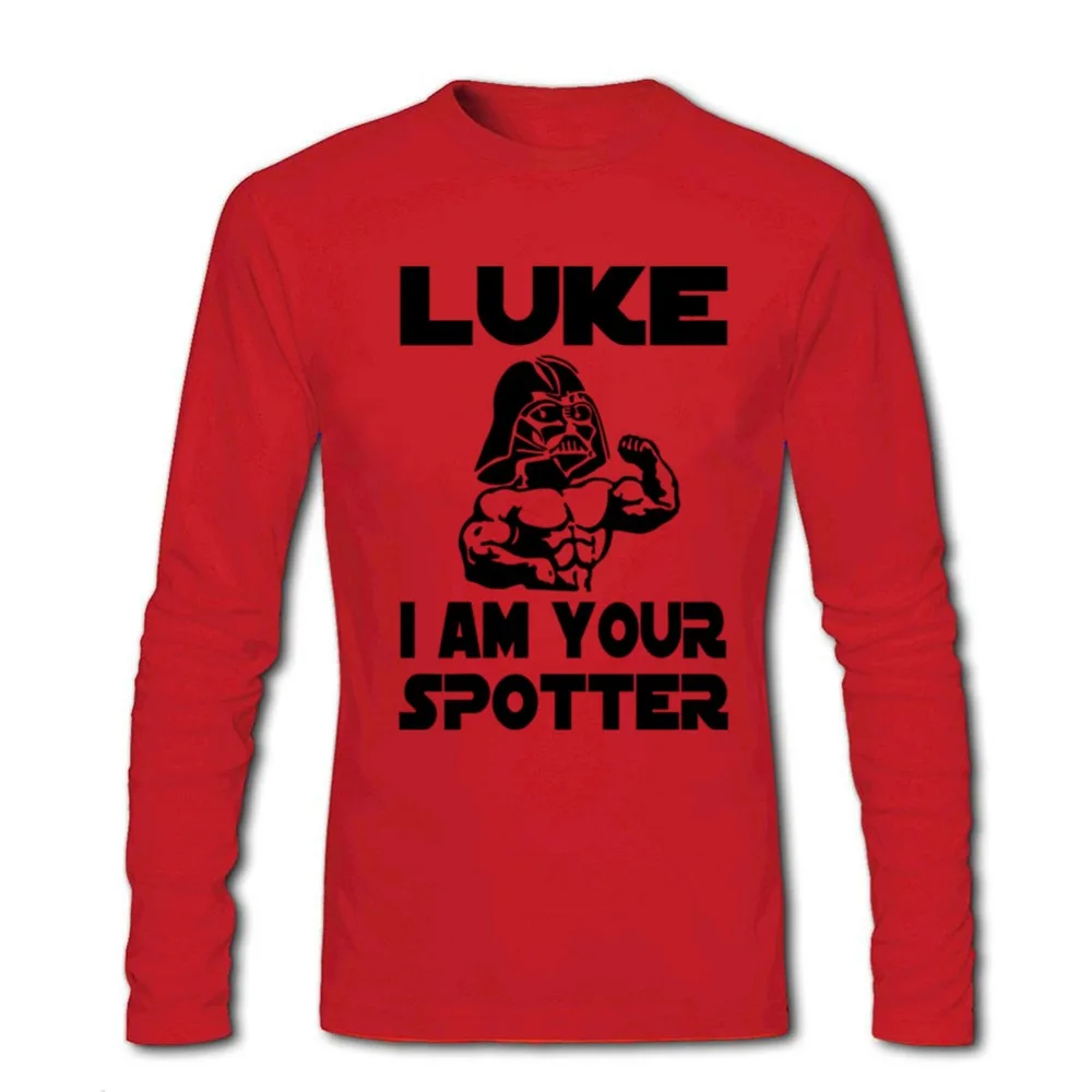 Забавная футболка люка I Am Your Spotter Star Wars Geek мужская повседневная с круглым вырезом