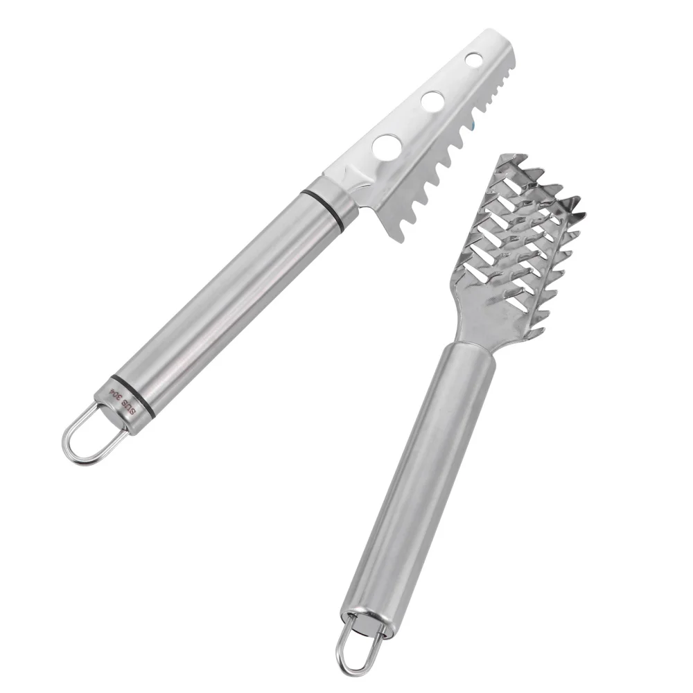 

2pcs Fish Scale Scrapers Home Restaurant Fish Scraper Easy to Grip Fish Scraper