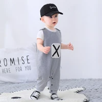 infant toddler clothes spring autumn newborn baby boys rompers kids jumpsuits fashion striped overalls sleeveless bodysuits 2021