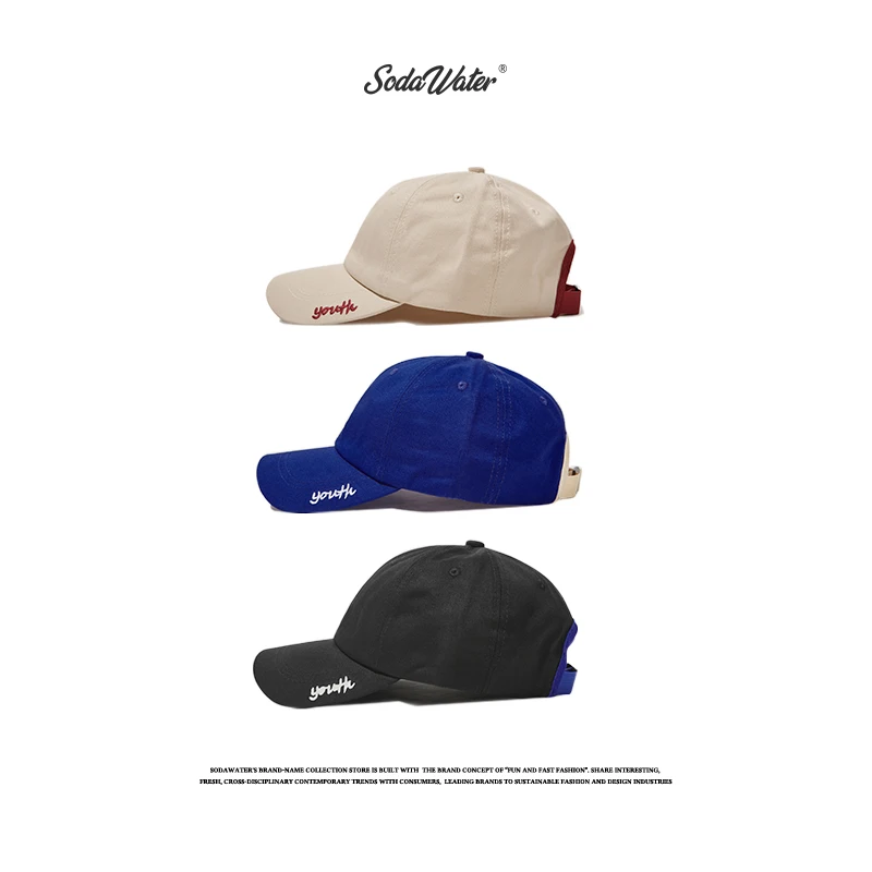 Sodaводяная Мужская бейсболка Snapback s хип хоп Повседневный колпак для вышивки 2019