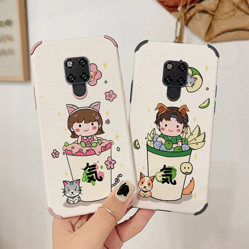 

Cool Soda Boy Phone Case For Huawei Mate 20 20Pro Pro Lite Liquid Silicone Cover