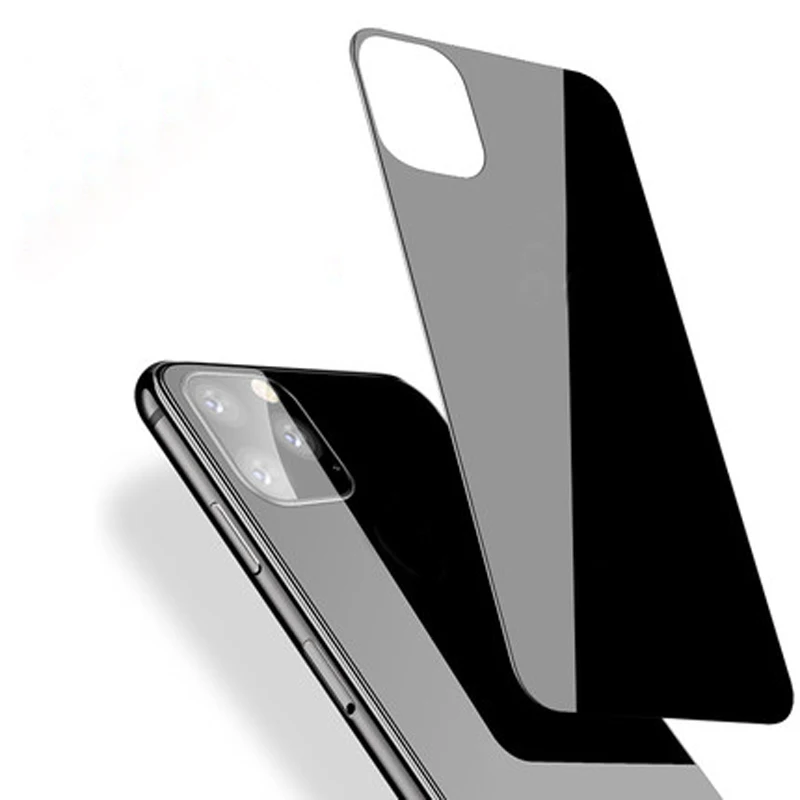 Для iPhone 11 Pro Max защитная пленка из закаленного стекла на заднюю панель для iPhone Xs Max XR XS 7 8 6 6S Plus