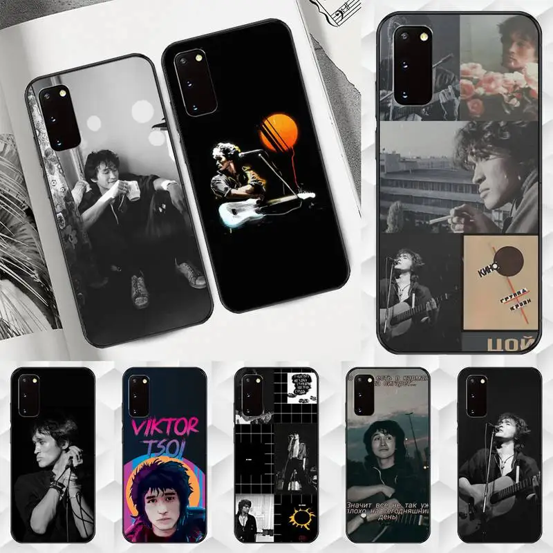 

Viktor Tsoi Phone Case for Xiaomi mi5 5x mi6 6x a2 mi8 mi9 mi10 note2 3 10 pro max plus 10t lite Fundas cover