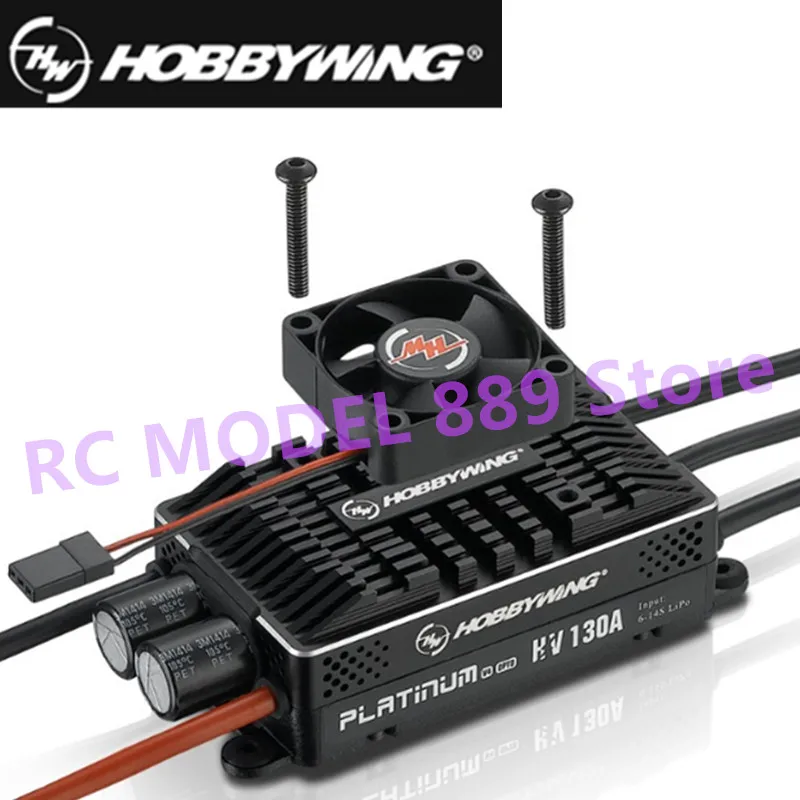 Hobbywing Platinum HV 130A V4 BEC /HV OPTO 5 14S Lipo пустые формы бесщеточный ESC для радиоуправляемого