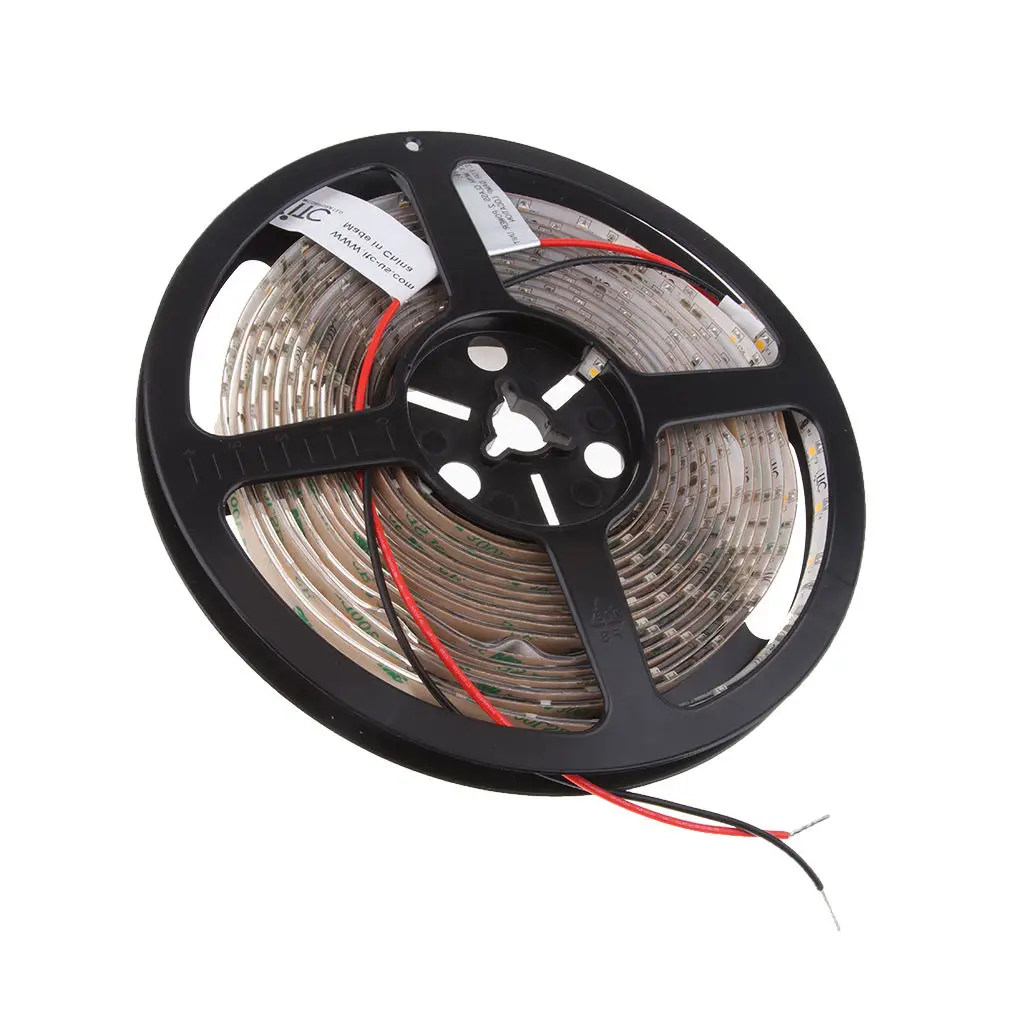 

24V LED Light Strip Kit, Flexible, 16.4ft Tape Light Kit for Home, Kitchen, Party, Christmas,Warm White Light