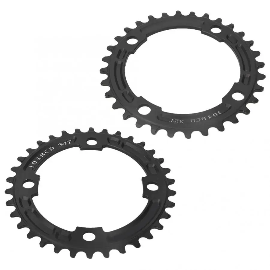 Велосипедная цепь колесо 104BCD однодисковая пластина кольцо из алюминиевого