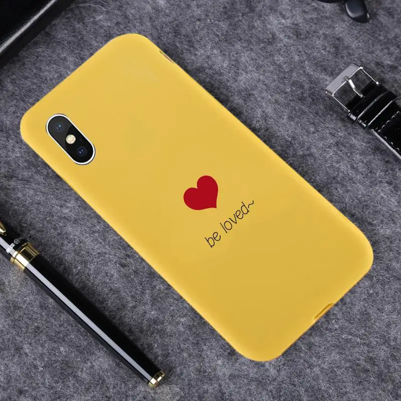 -Yellow-129 Милыми любящими сердцами чехол для huawei P20 Коврики 10 Lite 20 P10 P8 P9 Lite Nova 3 3i 4, 8S P30 Pro Чехол для Honor 8A; большие размеры 9, 10, 8X20 8C - Цвет: -Yellow-129