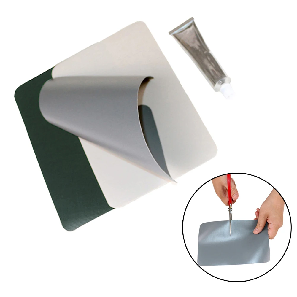 

Inflatable Boat Patches Glue Set Outdoor Travel Inflatable Boat Compact Pocket Repair Kit For Outdoor Camping Boat Accessories