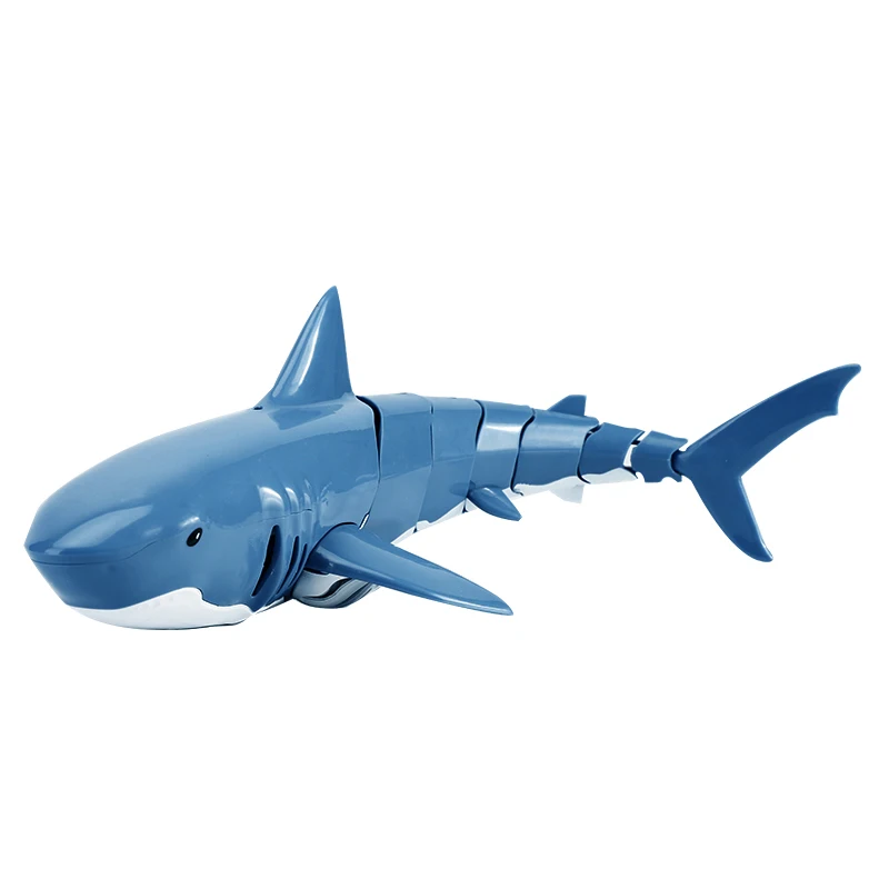 

High Quality RC Shark 2.4G 4Way Remote Control Waterproof Toys Kid Gifts 20MINS Run Time Long Control Distance