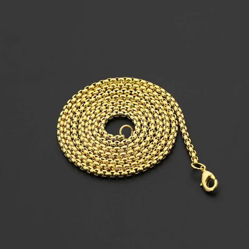 Мужское ожерелье с кулоном в стиле хип-хоп цепочка кубическим цирконием виде