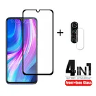 4-в-1 для Xiaomi Redmi Note 8 Pro стекло для Redmi Note 8 Pro HD защитное закаленное стекло для Redmi Note 8 T 9 S Pro стекло для объектива