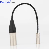 1pc hifi 7n occ silver 4 4mm female to 4pin xlr balanced male audio adapter cable 4 4 trrrs to xlr connector