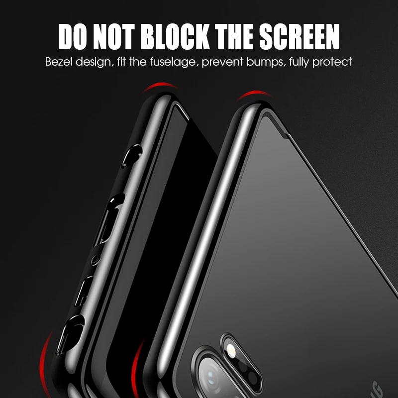 3 in 1 Plating Frame Case For Samsung Galaxy Note 10 Plus TPU Cover for S10 S9 S8 S10E Pro 9 8 S7 Edge |