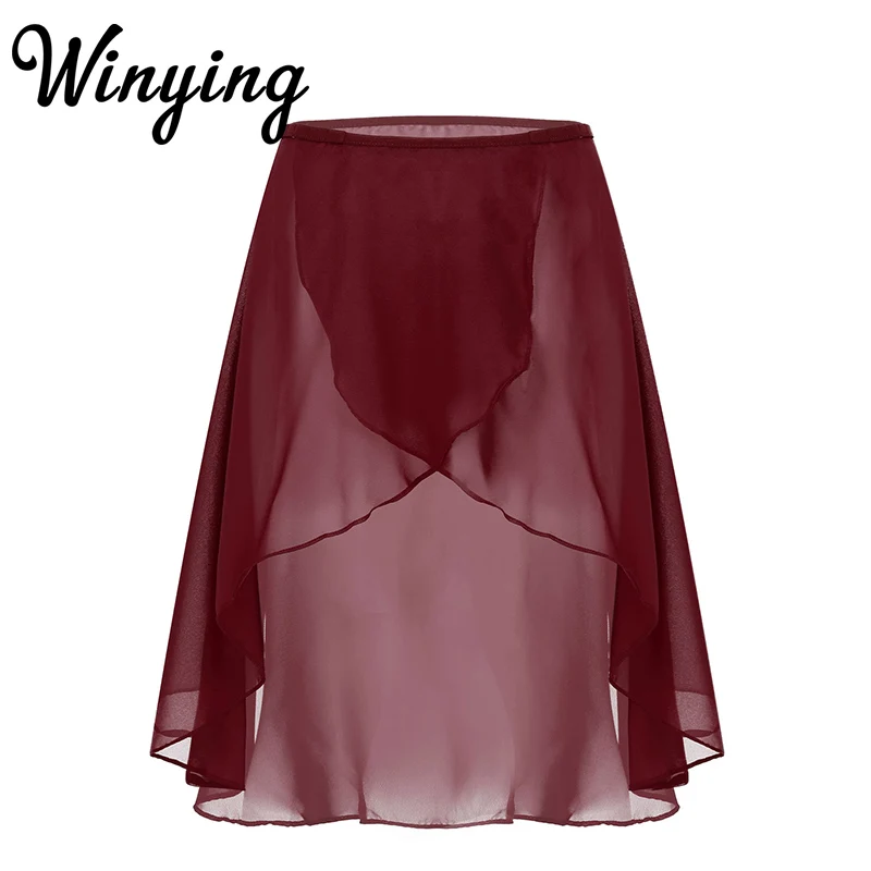 Women Chiffon Ballet Skirt Stage Performance Lyrical Dance Costumes Gymnastics Leotard Dress Midiskirts Adult Practice Dancewear
Women Chiffon Ballet Skirt Stage Performance Lyrical Dance Costumes Gymnastics Leotard Dress Midiskirts Adult Practice Dancewear
