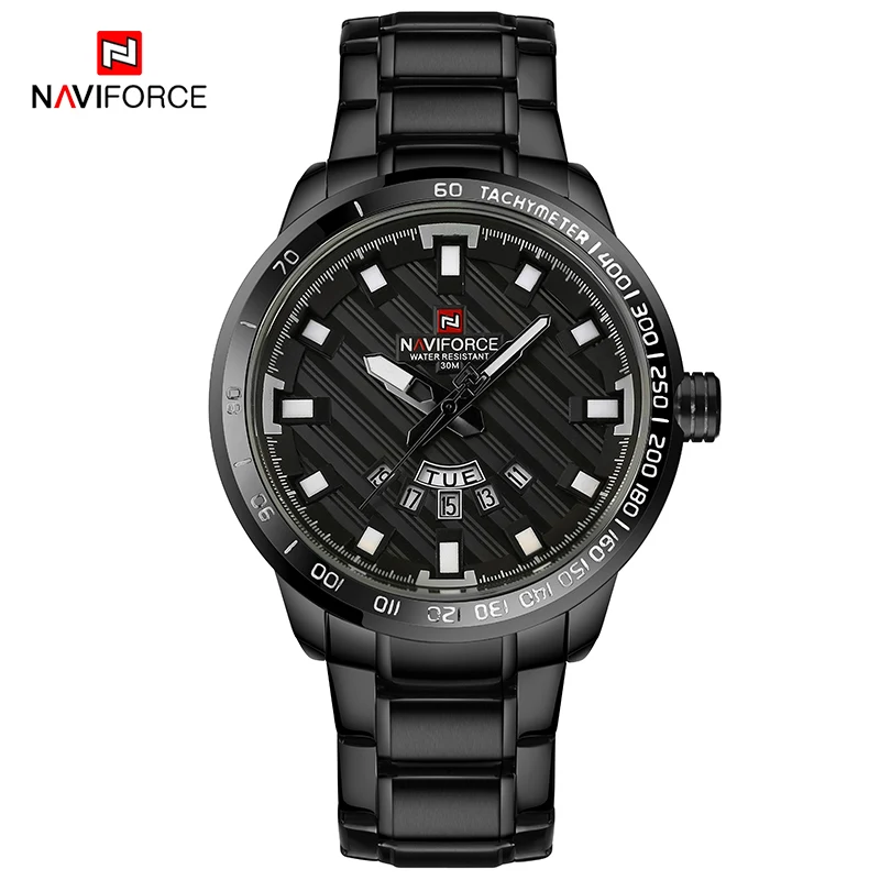 BWB NAVIFORCE, роскошные Брендовые спортивные водонепроницаемые золотые наручные часы, мужские часы из нержавеющей стали, мужские кварцевые часы, мужские часы - Цвет: BWB