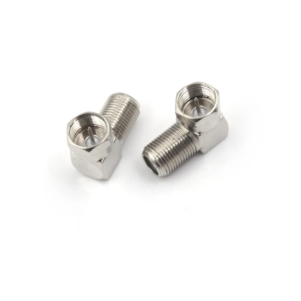 Коннектор коаксиальный под прямым углом 90 градусов водонепроницаемый