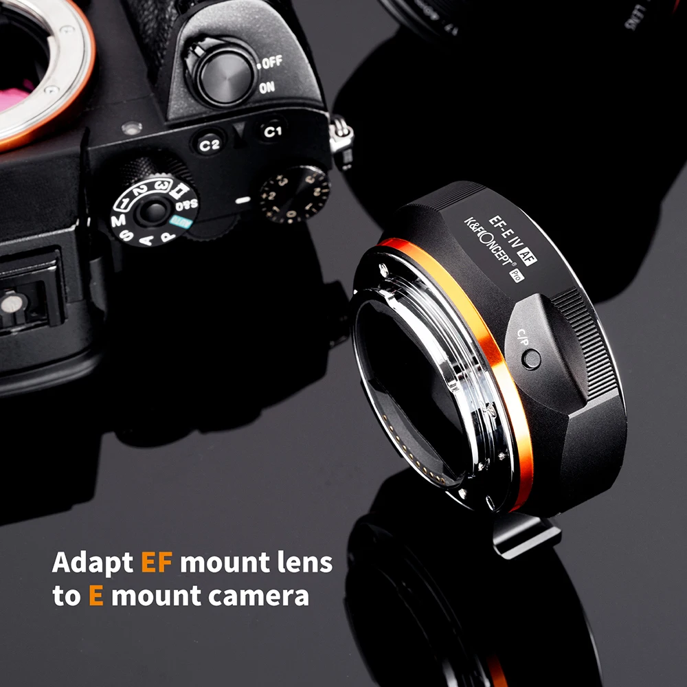 K &amp F CONCEPT EF-E EF EF-S объектив для NEX FE E Mount Camera с автофокусом адаптер кольцо объектива