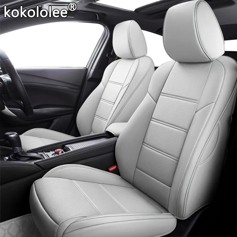 Набор кожаных чехлов на автомобильные сиденья kokololee для KIA Niro KX1 Cadenza SHUMA CARENS Carnival VQ