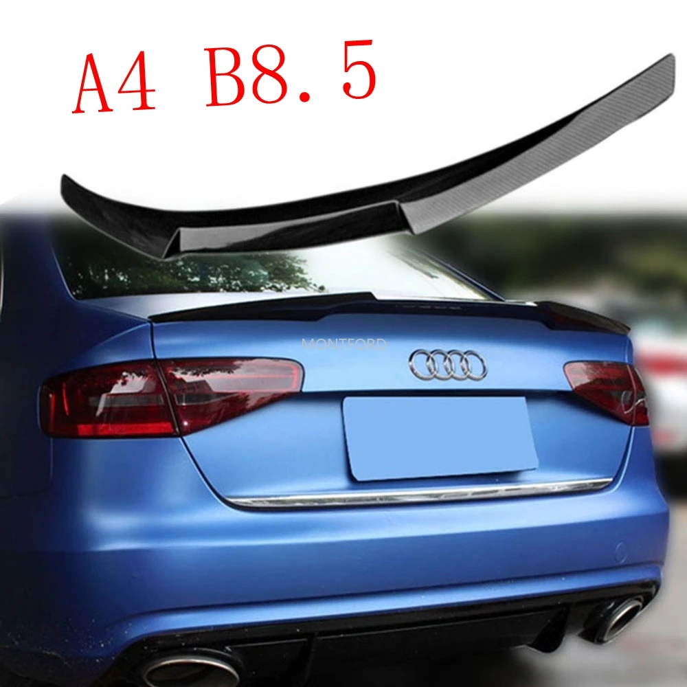 Alerón trasero de plástico ABS de alta calidad para Audi A4 B8.5 2013 2014 2015 2016