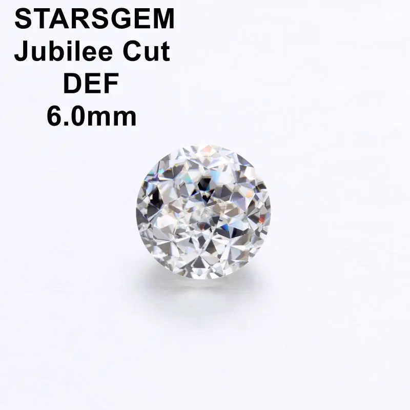 

Модный Круглый юбилейный камень с муассанитом, 6 мм