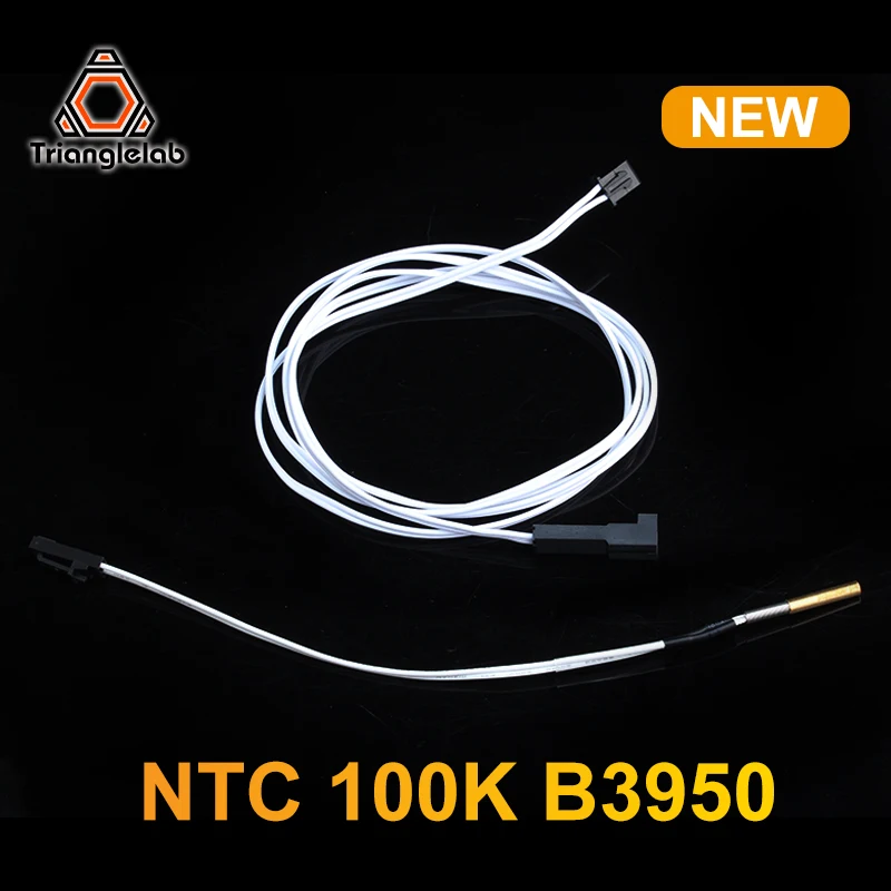 Картридж термистора TriangleLab 100K 3950 1M и 2M 100k ohm B3950 280 ℃ для V6 HOTEND VOLCANO dragonfly dragon blv DDE -