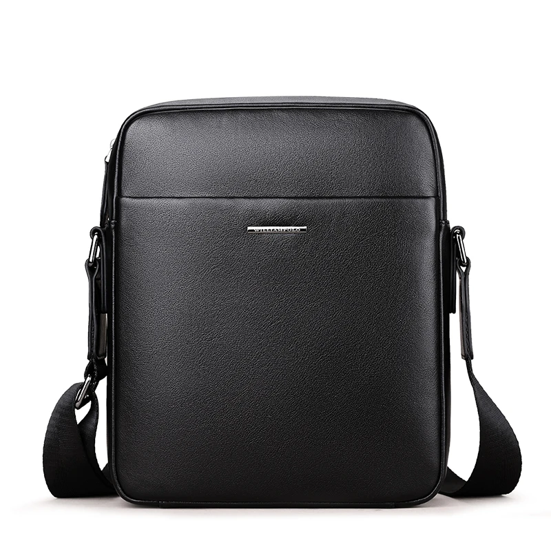 Сумка на плечо WILLIAMPOLO водонепроницаемая черная деловая Повседневная сумка через