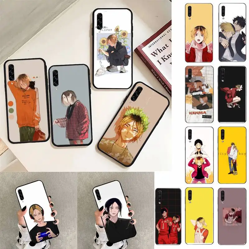 

Kozume Kenma Haikyuu Anime Phone Case For Samsung Galaxy A30 A20 S20 A50S A30S A71 A10 A10S A6 plus Fundas Coque Bumper