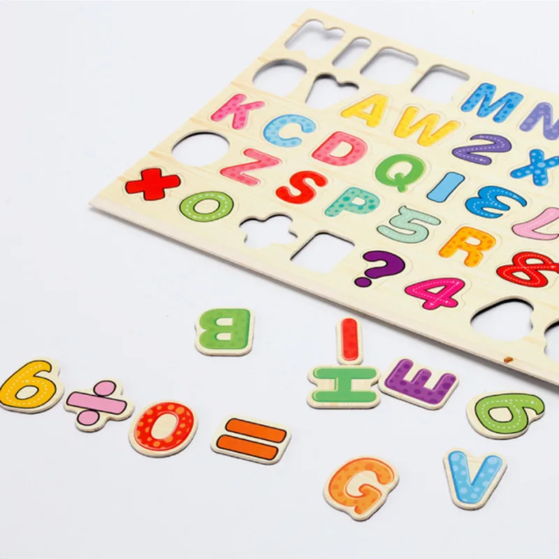 

Wooden 2 in 1 Magnetic Cards &Double Side Board Baby Sorting &Nesting&Stacking&Drawing&Writing blackBoard Puzzle Educational Toy