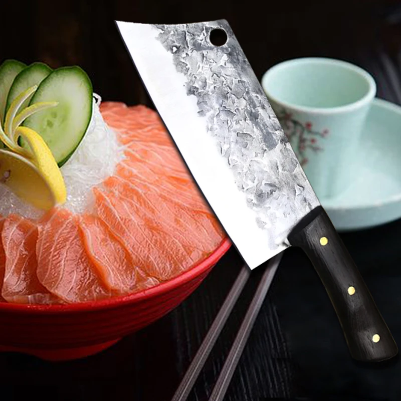 Пегаси ручной Кованый кухонный нож набор шеф-повара специальные супер-быстрые