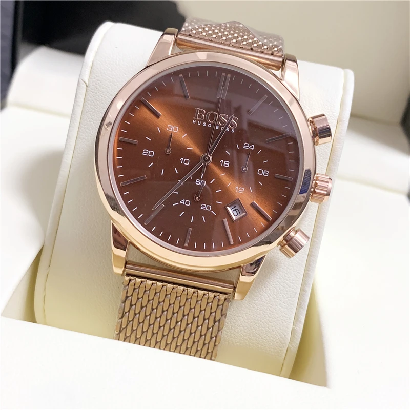 

2021 new men's Quartz full function high grade wristwatch business wristwatch waterproof wristwatch
