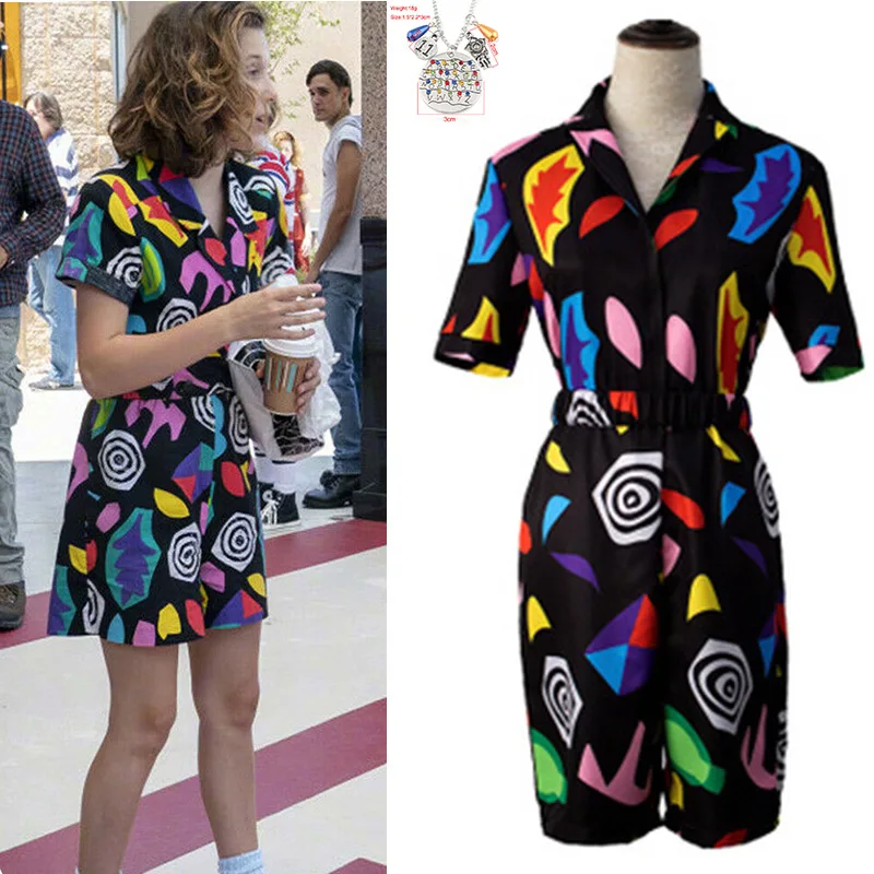 Очень странные дела 3 Косплэй одиннадцать костюм рубашка одиннадцати лет платье