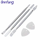 15 шт. универсальный ручной инструмент для ремонта мобильный телефон металлический лом стальной рычаг для вскрытия телефона Набор инструментов с треугольным рычагом