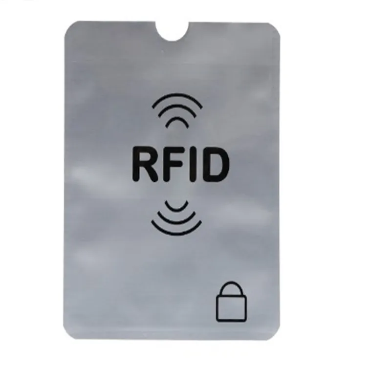 5 шт./лот паспорт безопасный рукав держатель Анти сканер RFID Блокировка Защитная